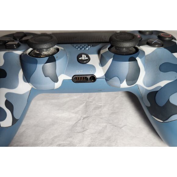 PlayStation DualShock 4 Wireless Controller Blue Camo (PS4, PS TV) Preowned - Picture 5 of 7